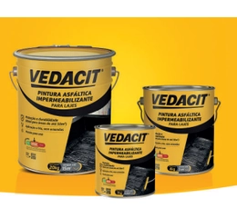 Vedacit Pintura Asfáltica Impermeabilizante para Lajes